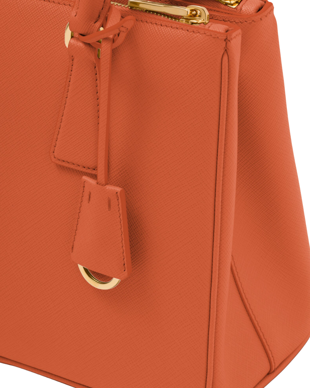 Galleria Medium Saffiano Leather Bag – Orange
