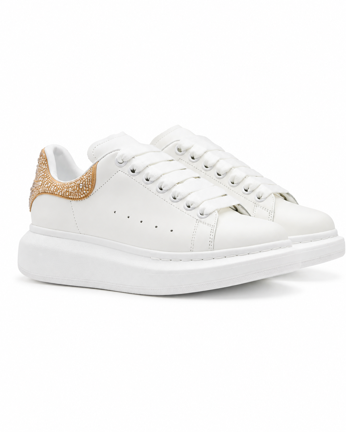 Oversized Leather Sneakers
