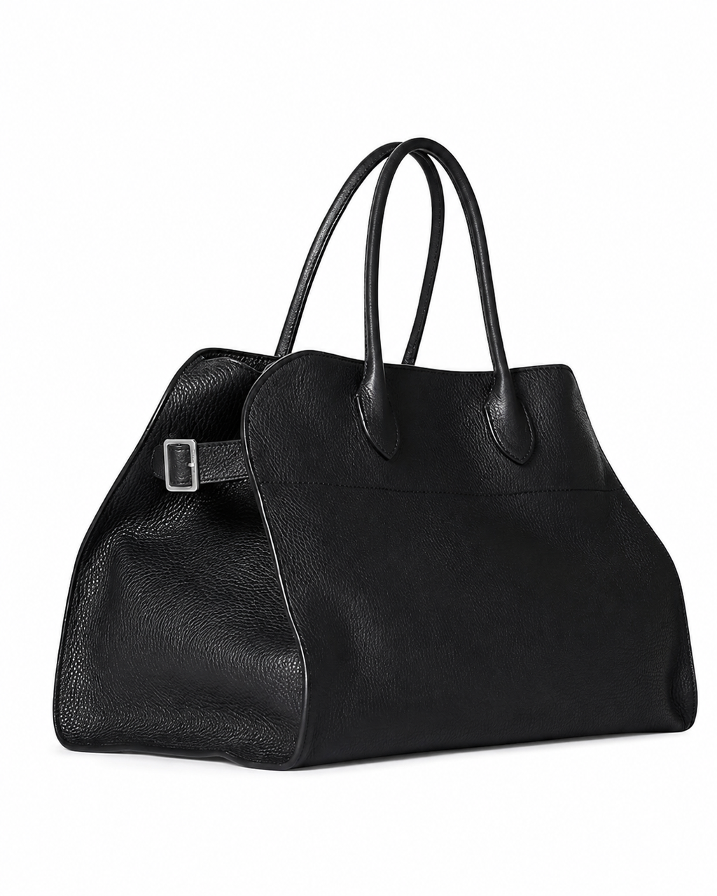 Soft Margaux 15 Leather Bag – Black