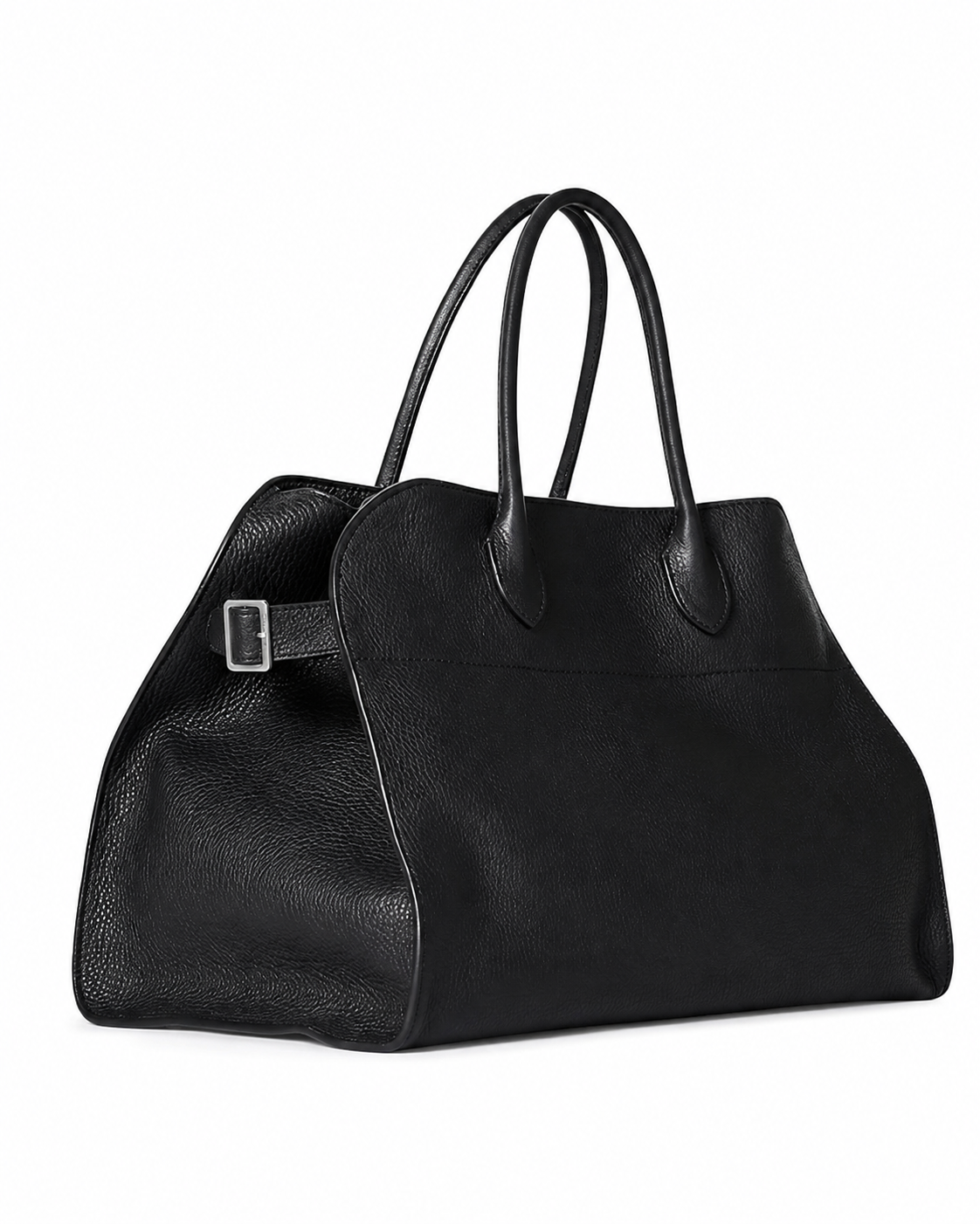Soft Margaux 15 Leather Bag – Black