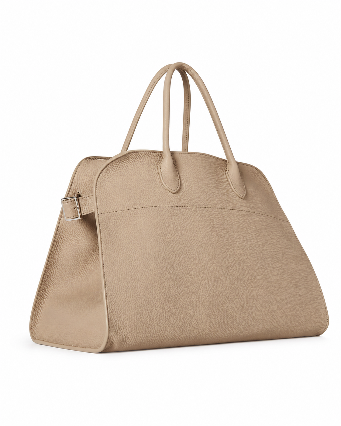 Soft Margaux 15 Leather Bag – Cream