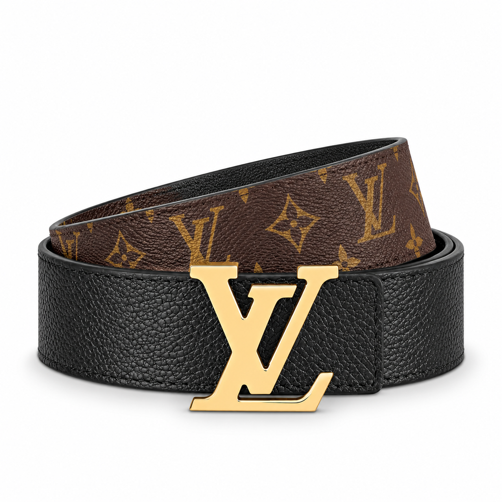 Initials 30mm Reversible Leather Belt