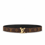 Initials 30mm Reversible Leather Belt
