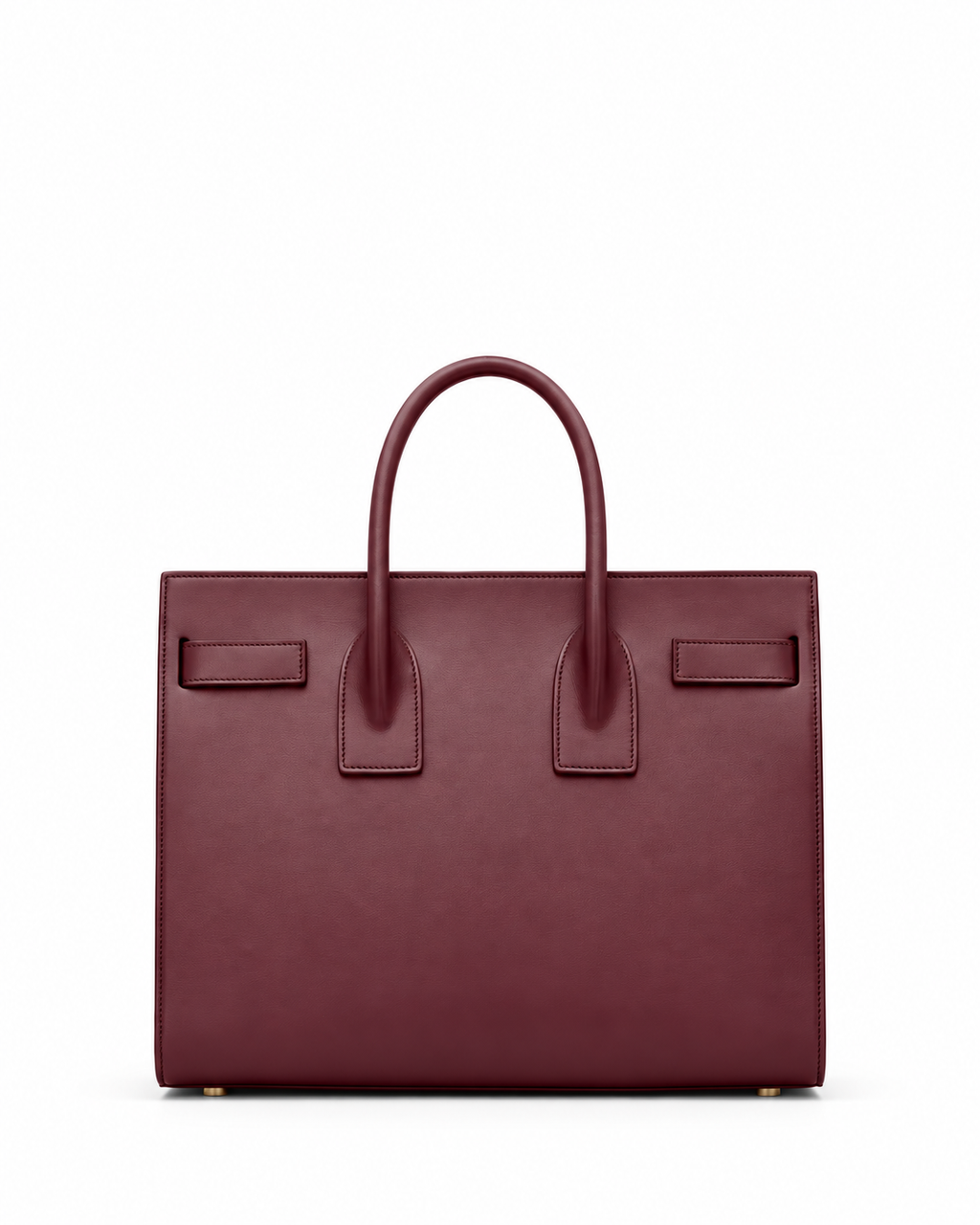 Sac de Jour Smooth Leather Small Bag  – Rouge Cabernet