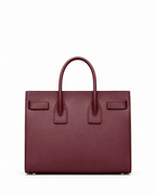 Sac de Jour Smooth Leather Small Bag  – Rouge Cabernet