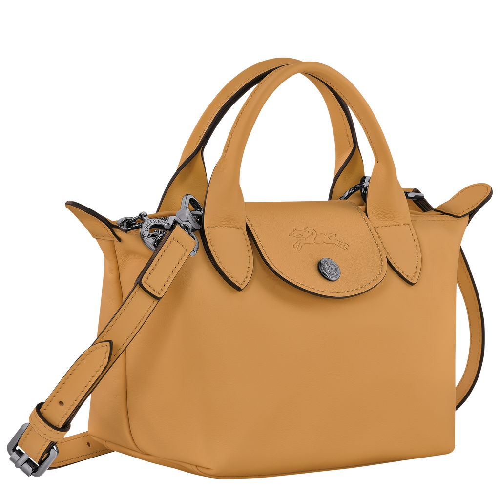 Le Pliage Xtra XS Leather Top Handle Bag – Honey