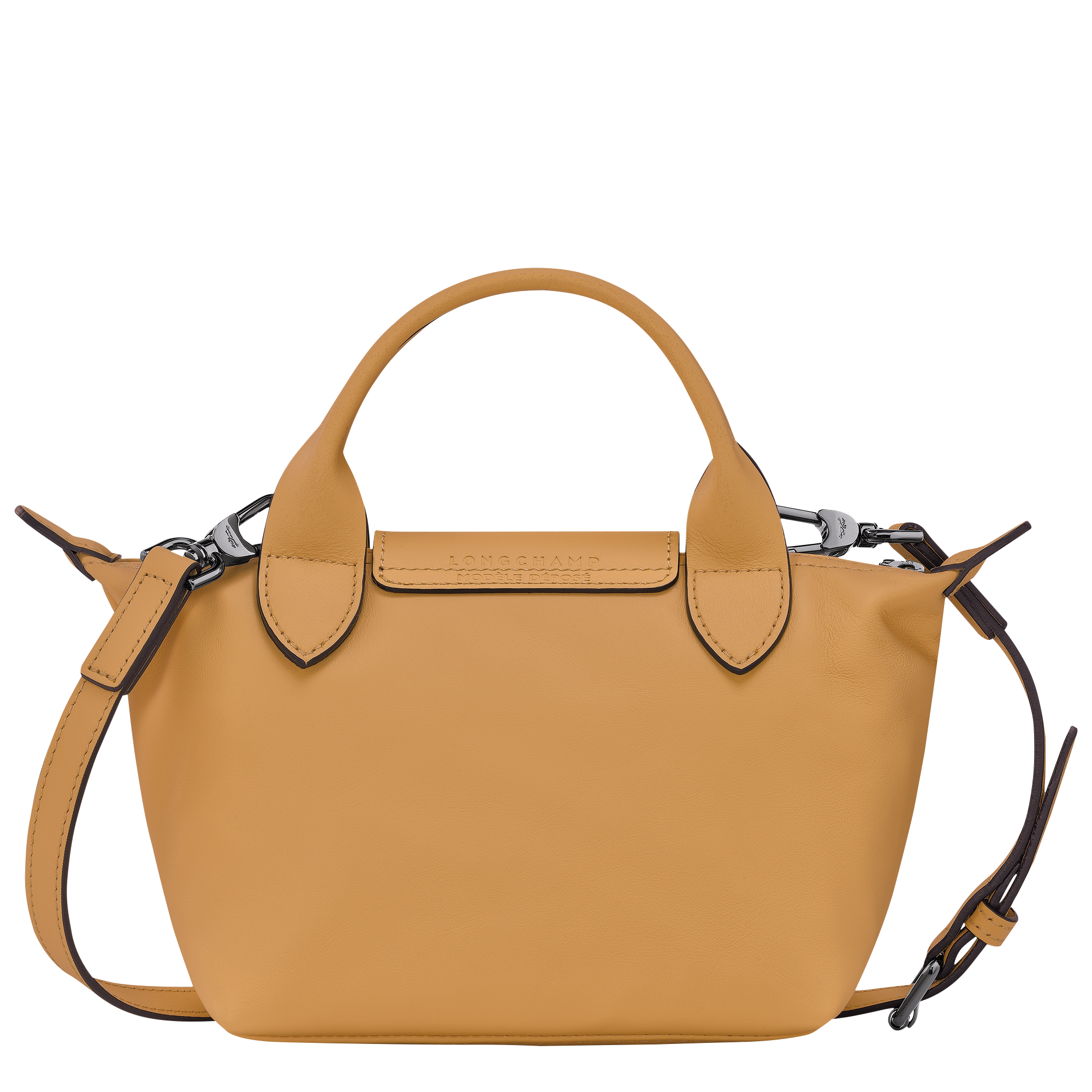 Le Pliage Xtra XS Leather Top Handle Bag – Honey