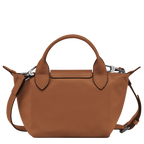 Le Pliage Xtra XS Leather Top Handle Bag – Cognac