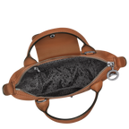 Le Pliage Xtra XS Leather Top Handle Bag – Cognac