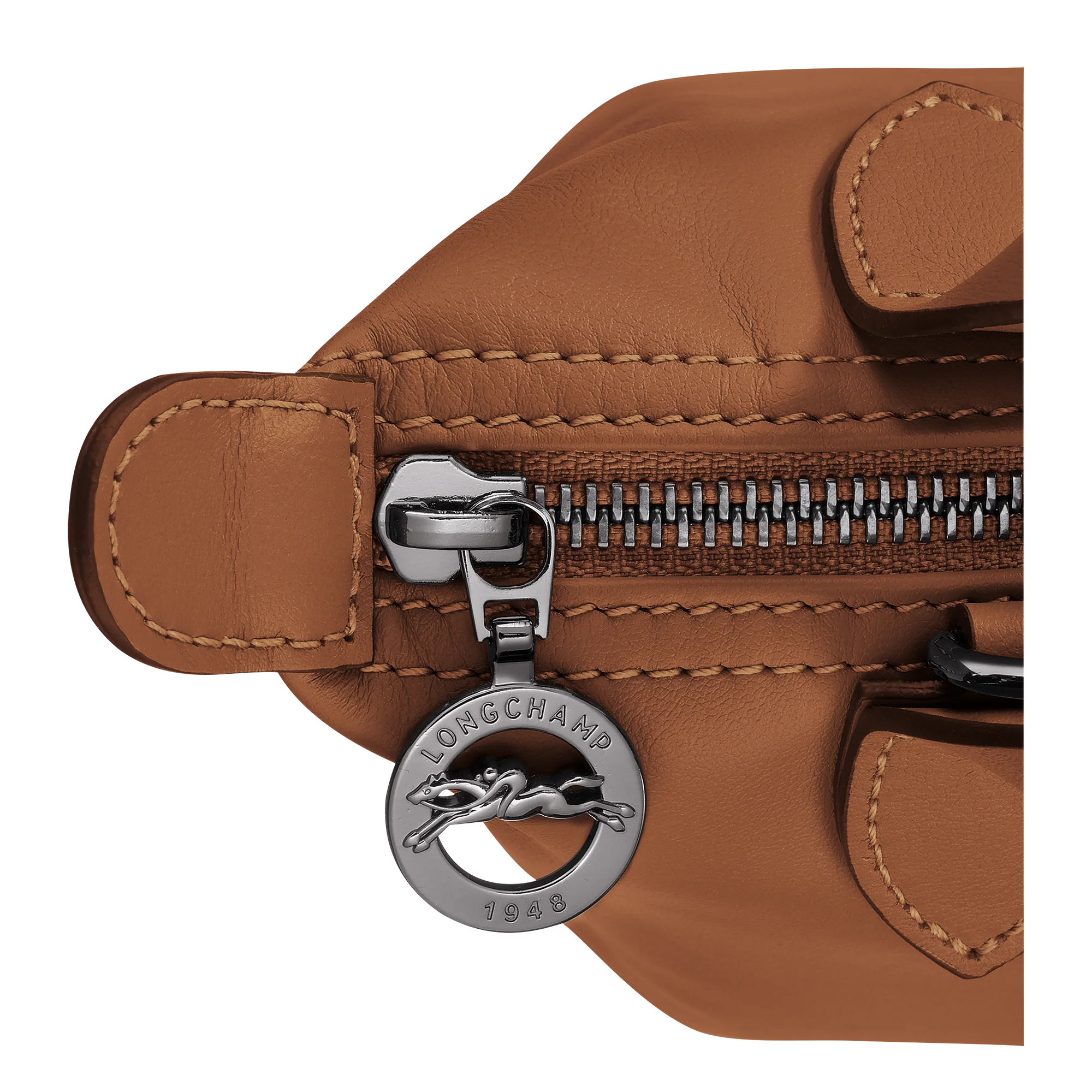 Le Pliage Xtra XS Leather Top Handle Bag – Cognac