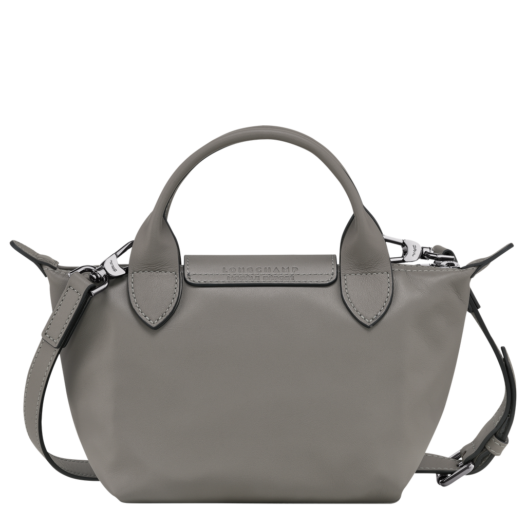 Le Pliage Xtra XS Leather Top Handle Bag – Sand Beige