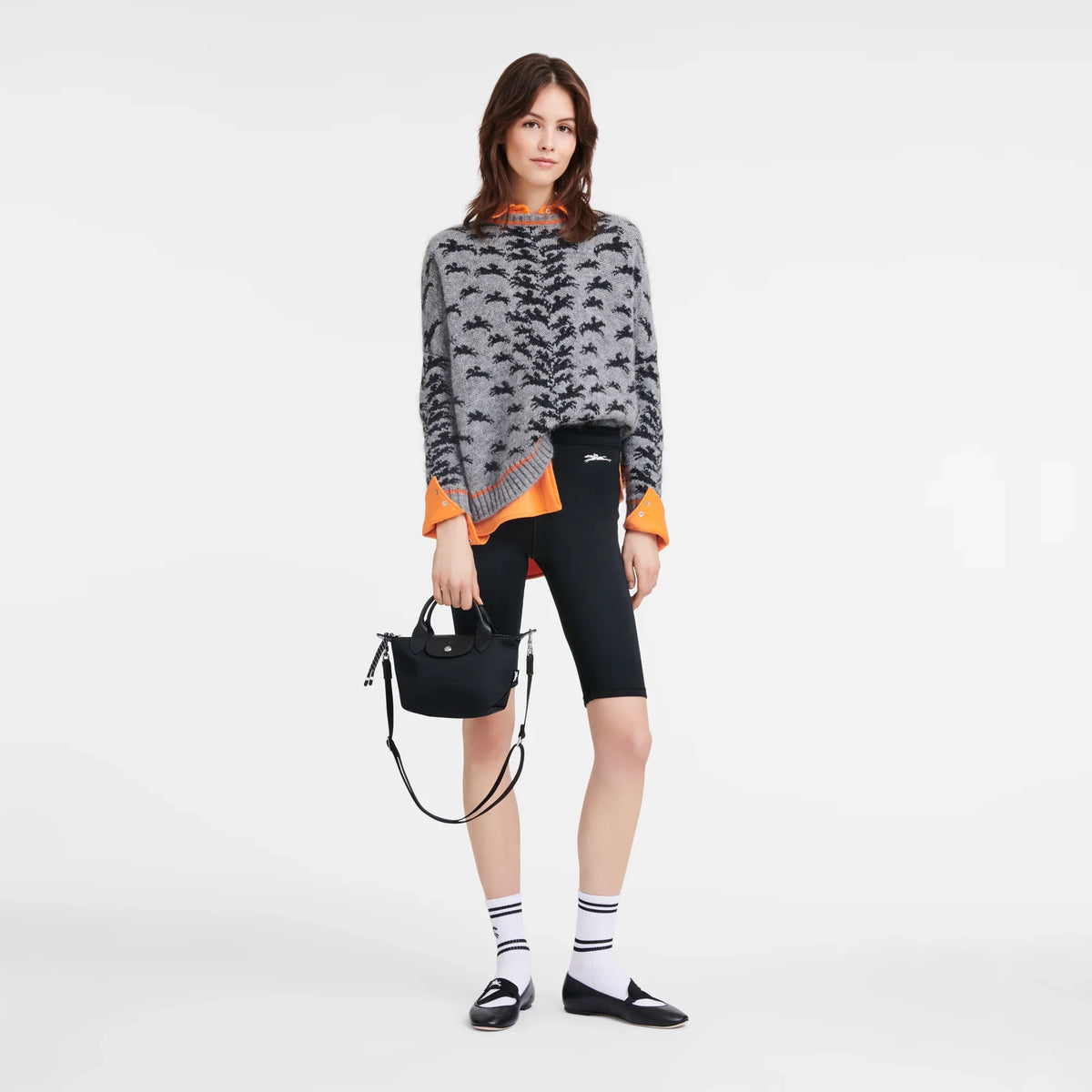 Le Pliage Energy XS Top Handle Bag – Black