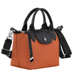 Le Pliage Energy XS Top Handle Bag – Reddish Brown