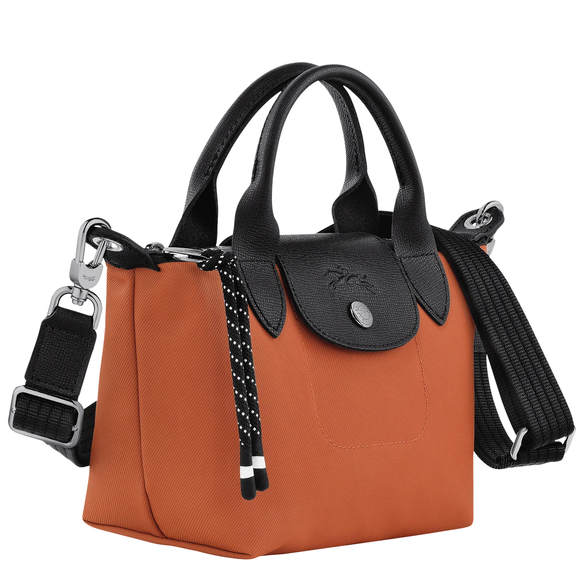 Le Pliage Energy XS Top Handle Bag – Reddish Brown