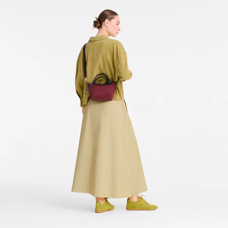 Le Pliage Energy XS Top Handle Bag – Burgundy