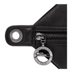 Le Pliage Xtra Small Leather Top Handle Bag – Black