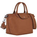 Le Pliage Xtra Small Leather Top Handle Bag – Cognac