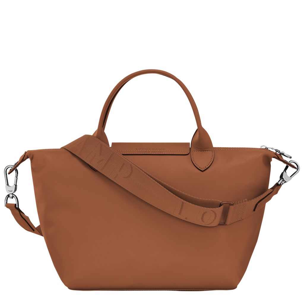 Le Pliage Xtra Small Leather Top Handle Bag – Cognac