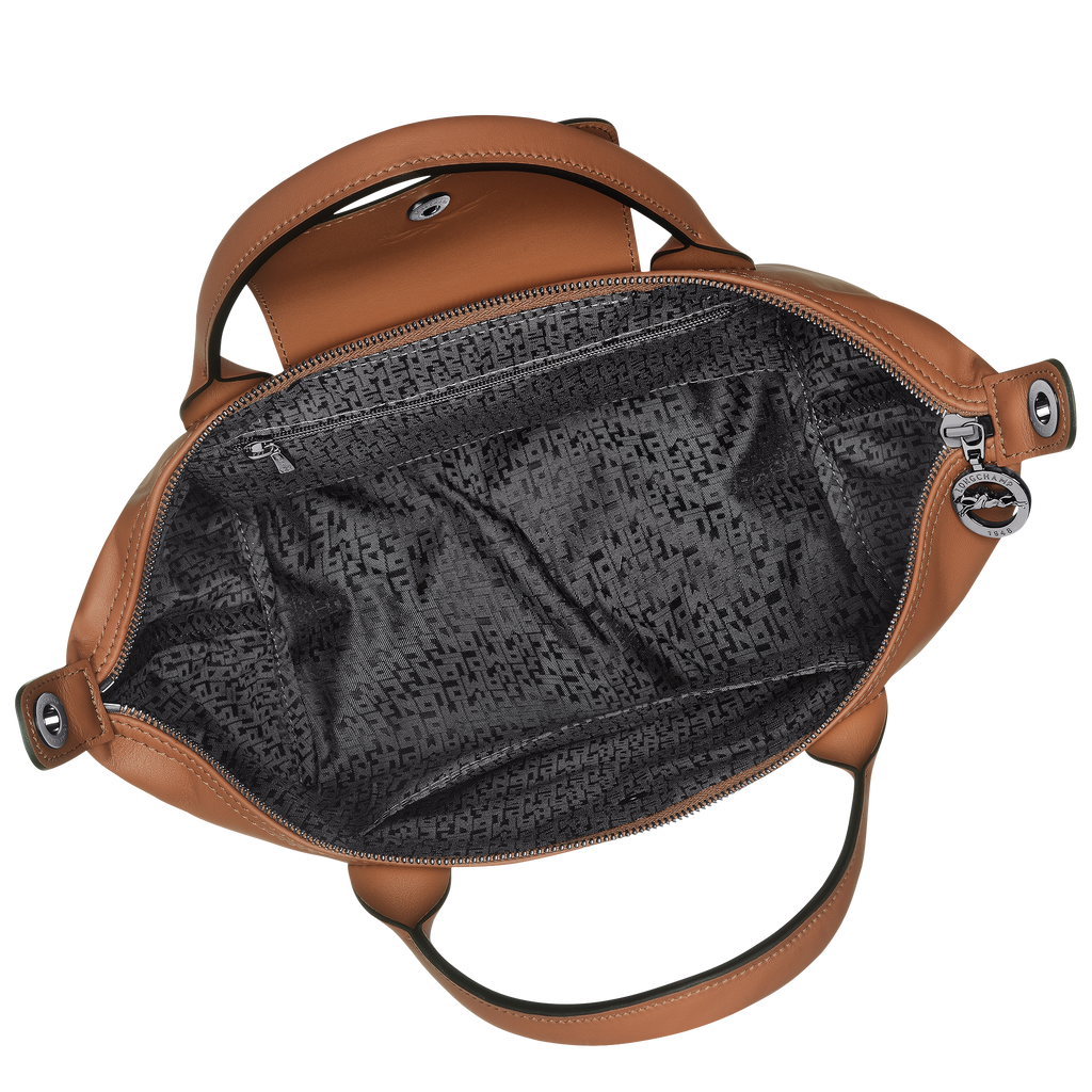 Le Pliage Xtra Small Leather Top Handle Bag – Cognac