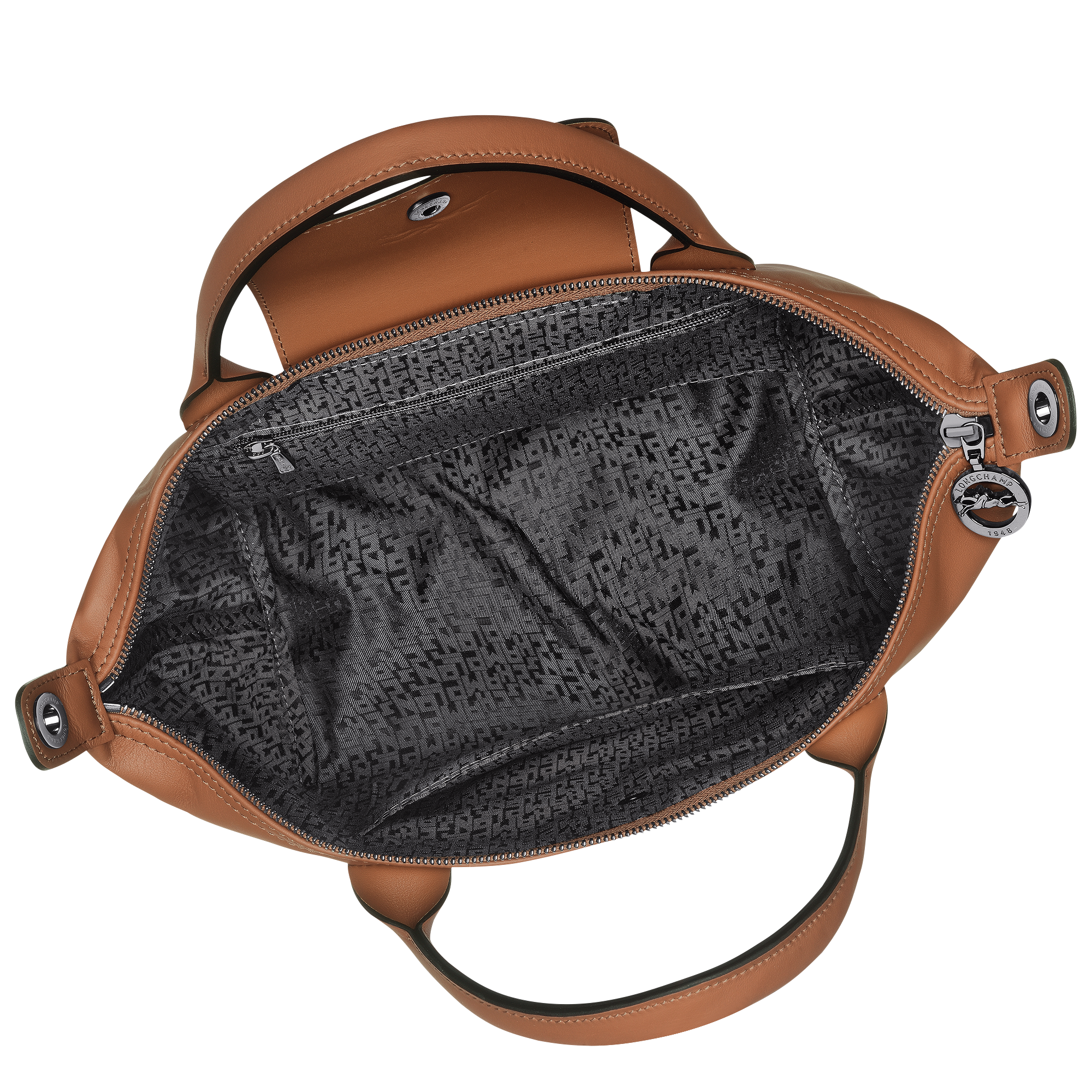 Le Pliage Xtra Small Leather Top Handle Bag – Cognac