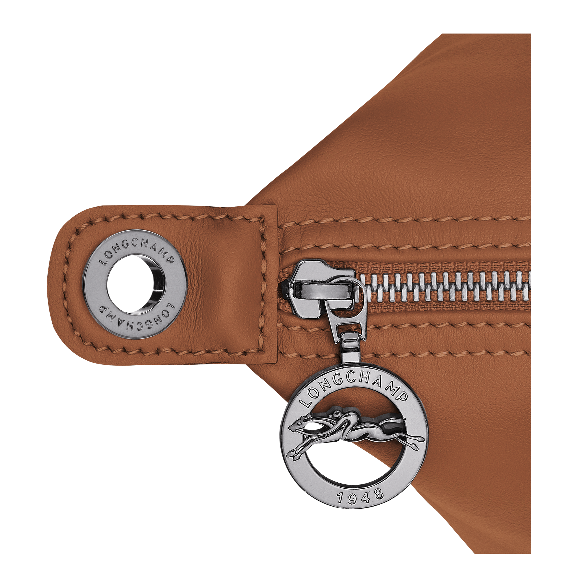 Le Pliage Xtra Small Leather Top Handle Bag – Cognac