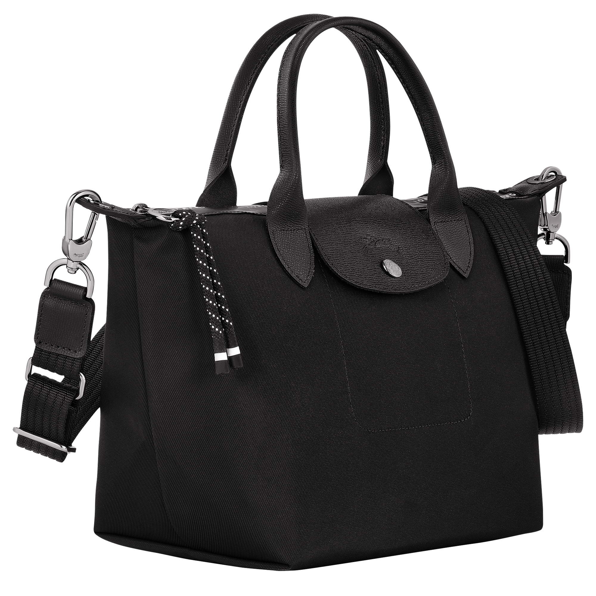 Le Pliage Energy Small Top Handle Bag – Black