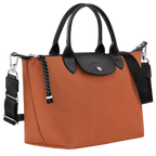 Le Pliage Energy Small Top Handle Bag – Burnt Sienna