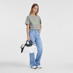 Le Pliage Energy Small Top Handle Bag – White