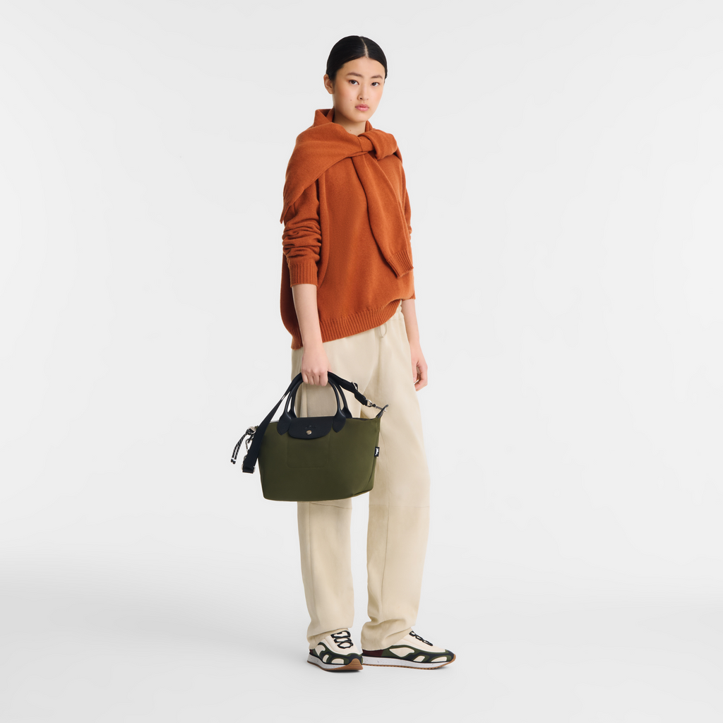 Le Pliage Energy Small Top Handle Bag – Khaki