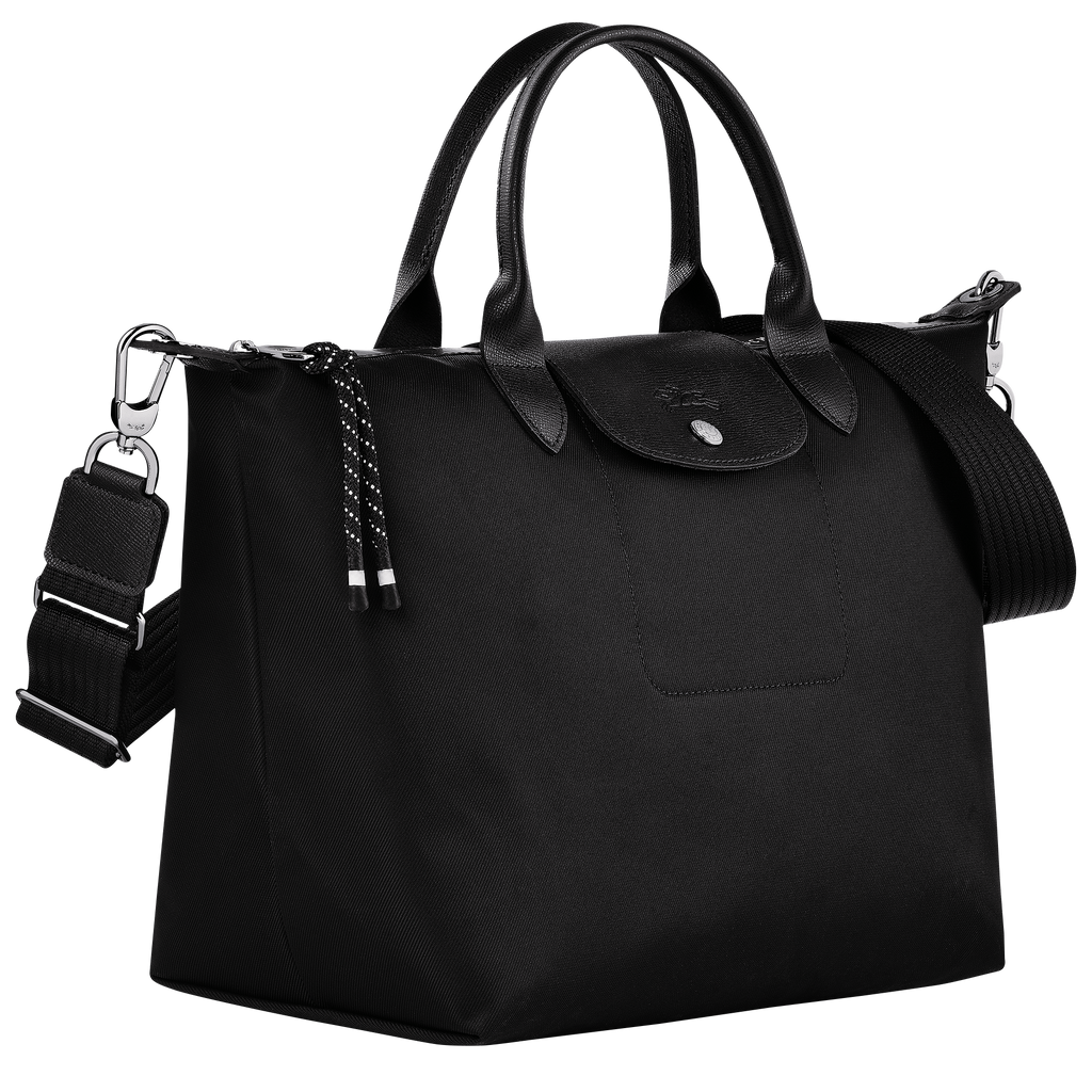 Le Pliage Energy Large Top Handle Bag – Black