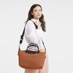 Le Pliage Energy Large Top Handle Bag – Terra Red