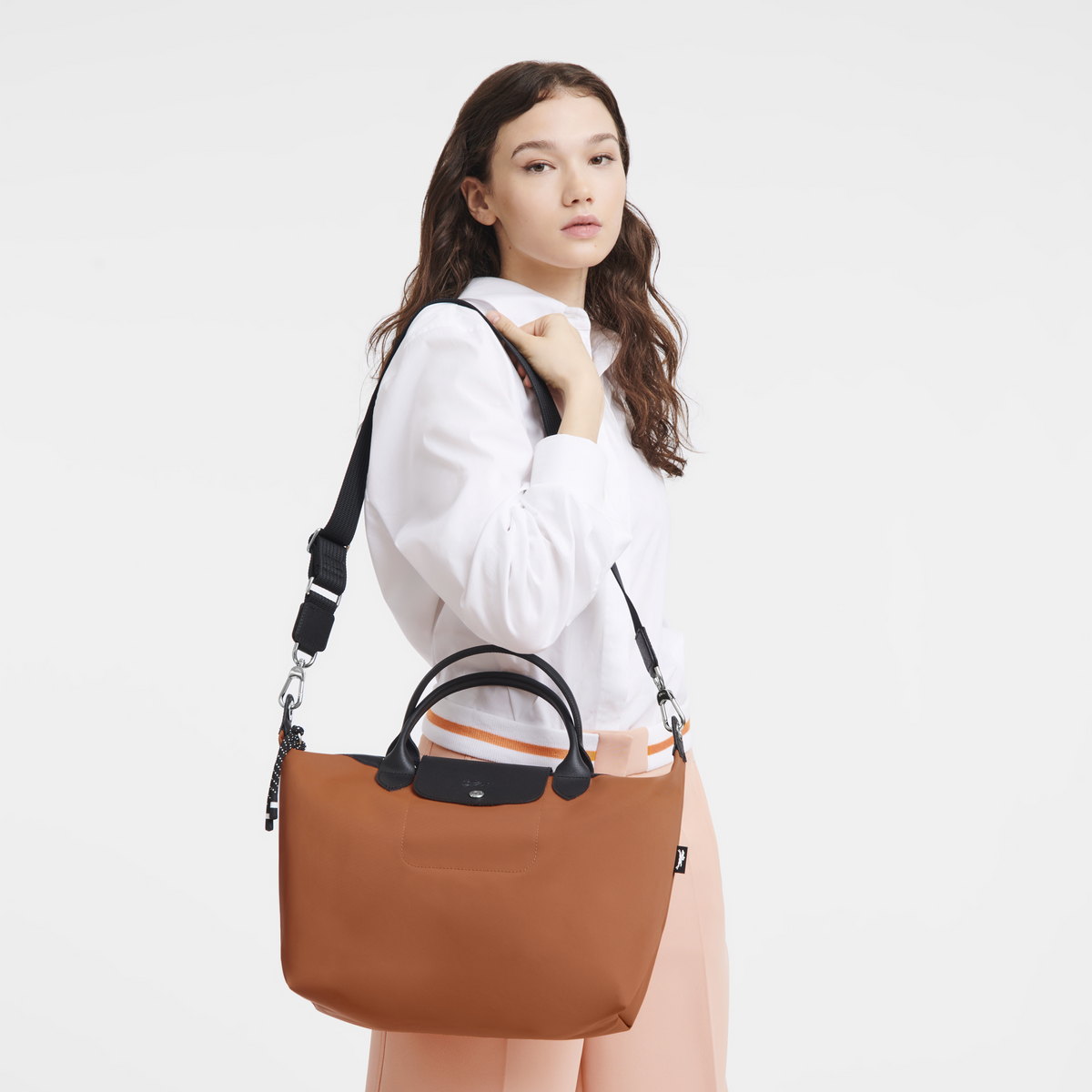 Le Pliage Energy Large Top Handle Bag – Terra Red