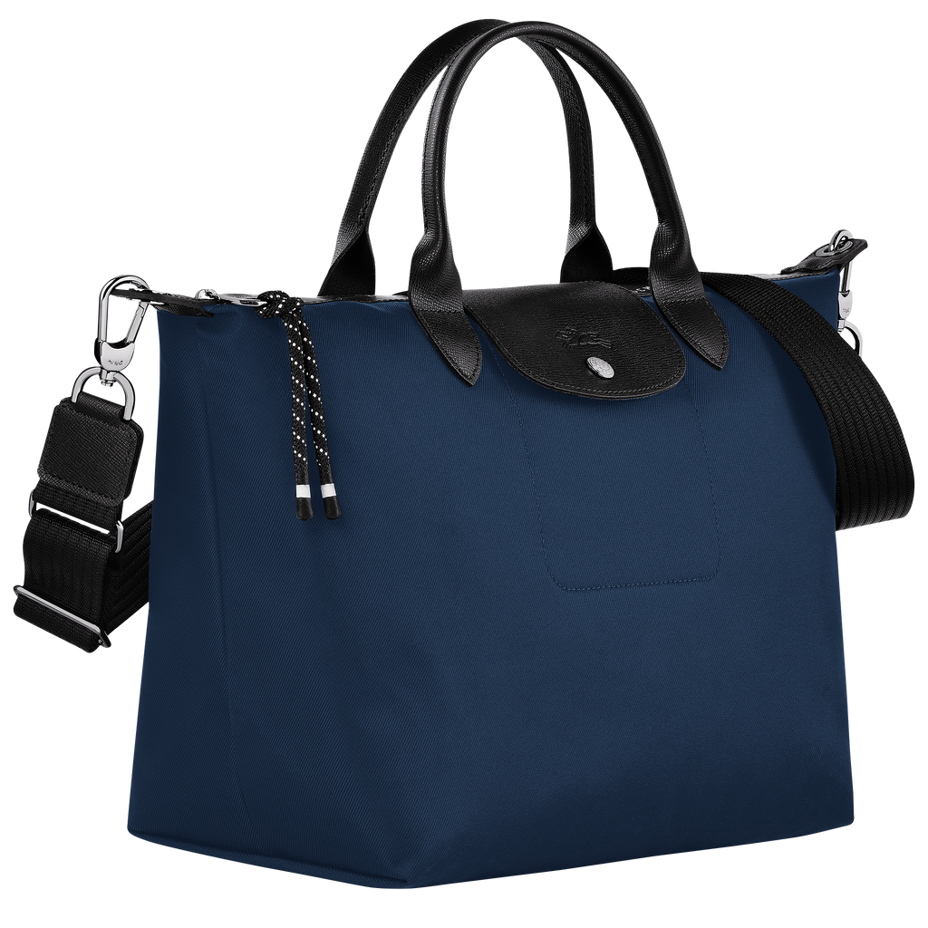 Le Pliage Energy Large Top Handle Bag – Navy Blue
