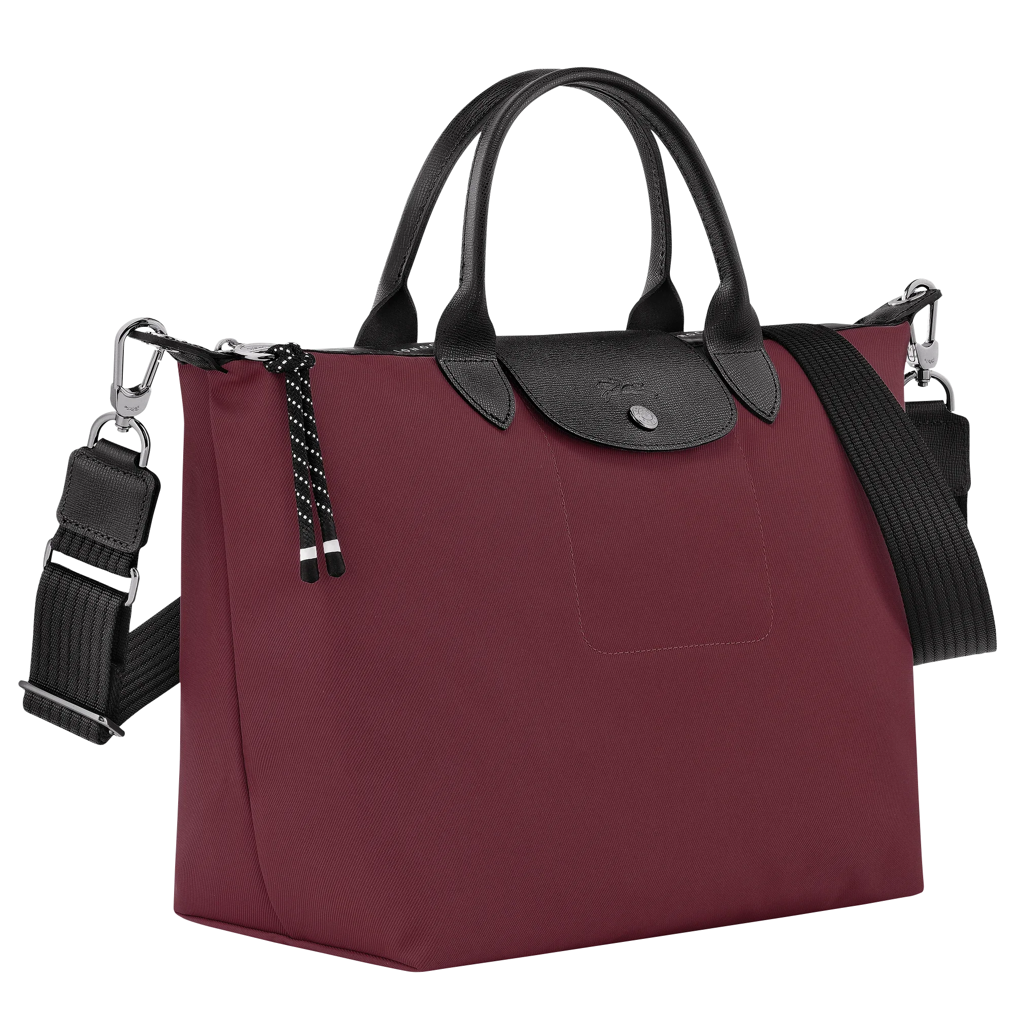 Le Pliage Energy Large Top Handle Bag – Burgundy