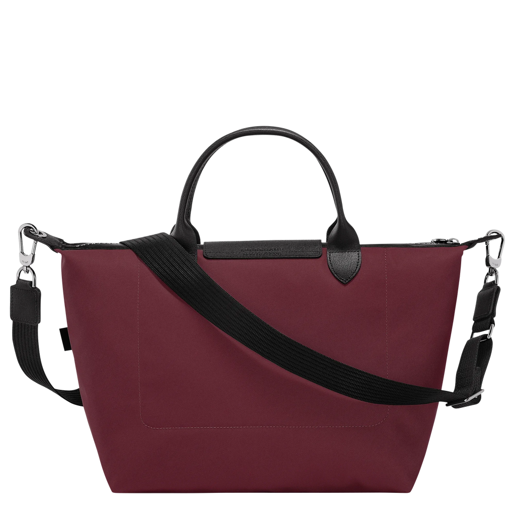 Le Pliage Energy Large Top Handle Bag – Burgundy