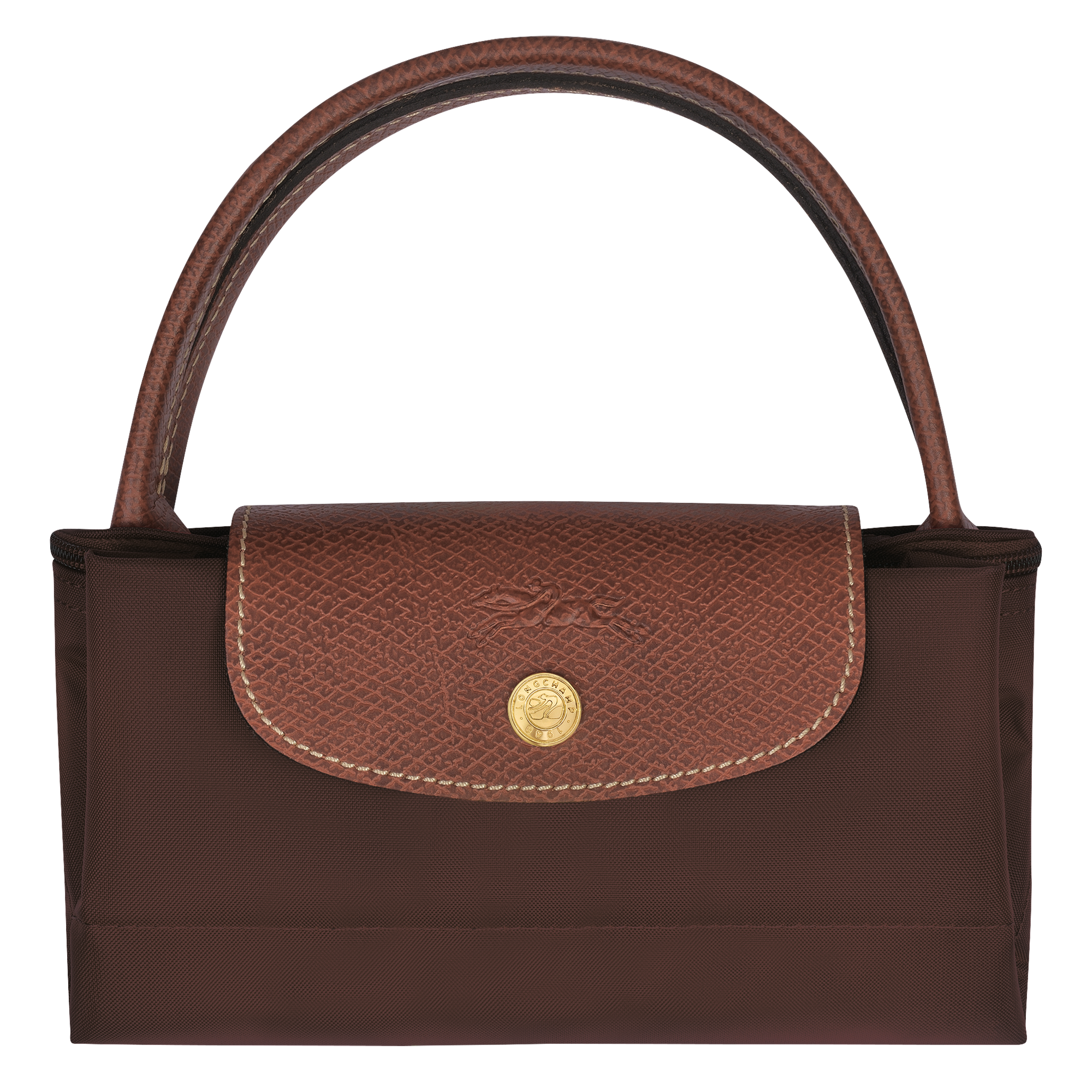 Le Pliage Original Top Handle Bag – Ebony