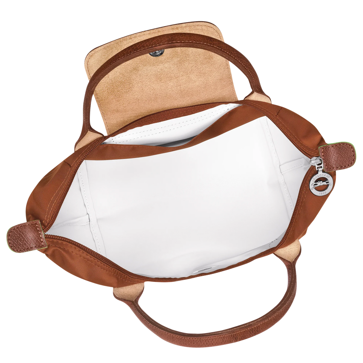Le Pliage Green Handbag – Cognac
