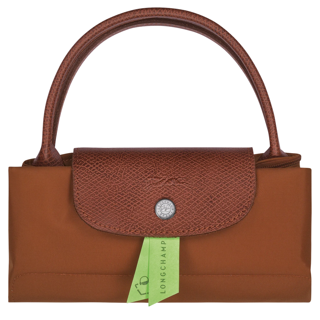 Le Pliage Green Handbag – Cognac