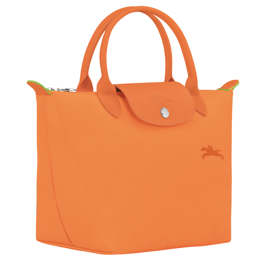Le Pliage Green Handbag – Orange