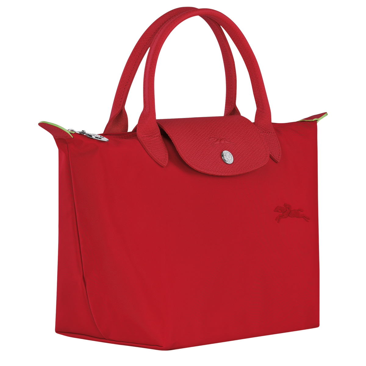 Le Pliage Green Handbag – Tomato Red