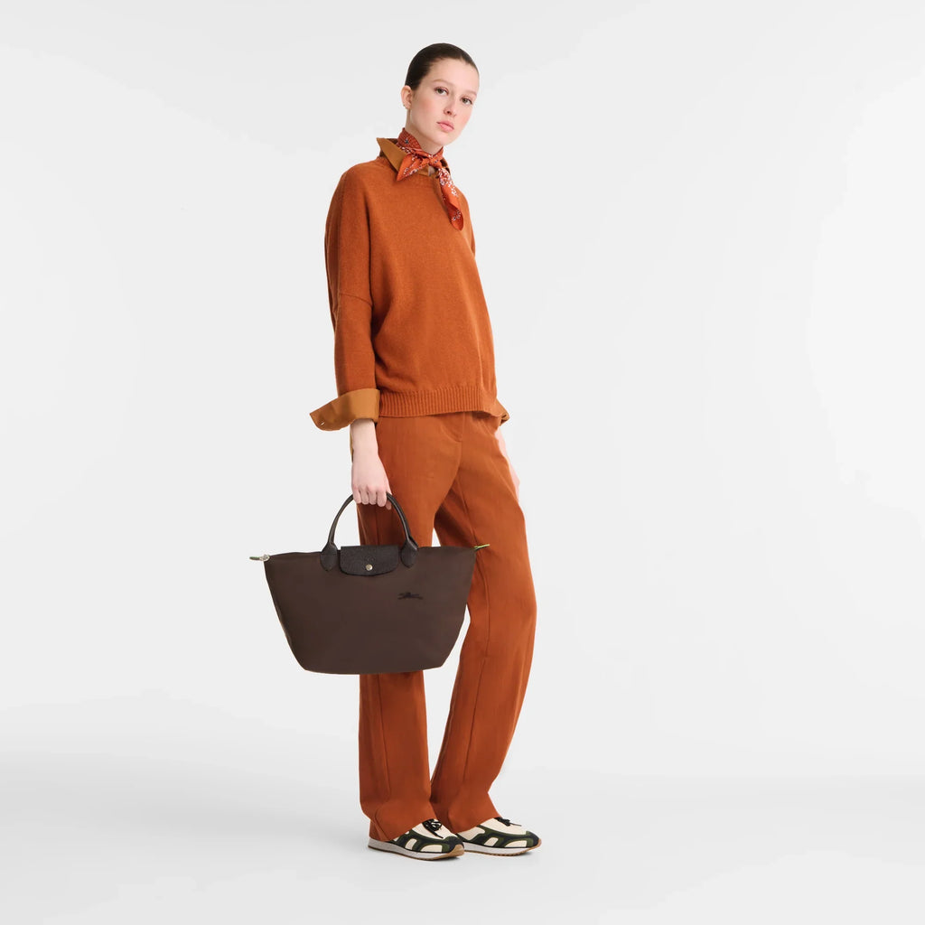 Le Pliage Green Medium Handbag – Mocha