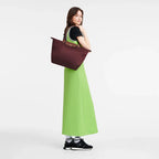 Le Pliage Original Large Tote Bag – Burgundy