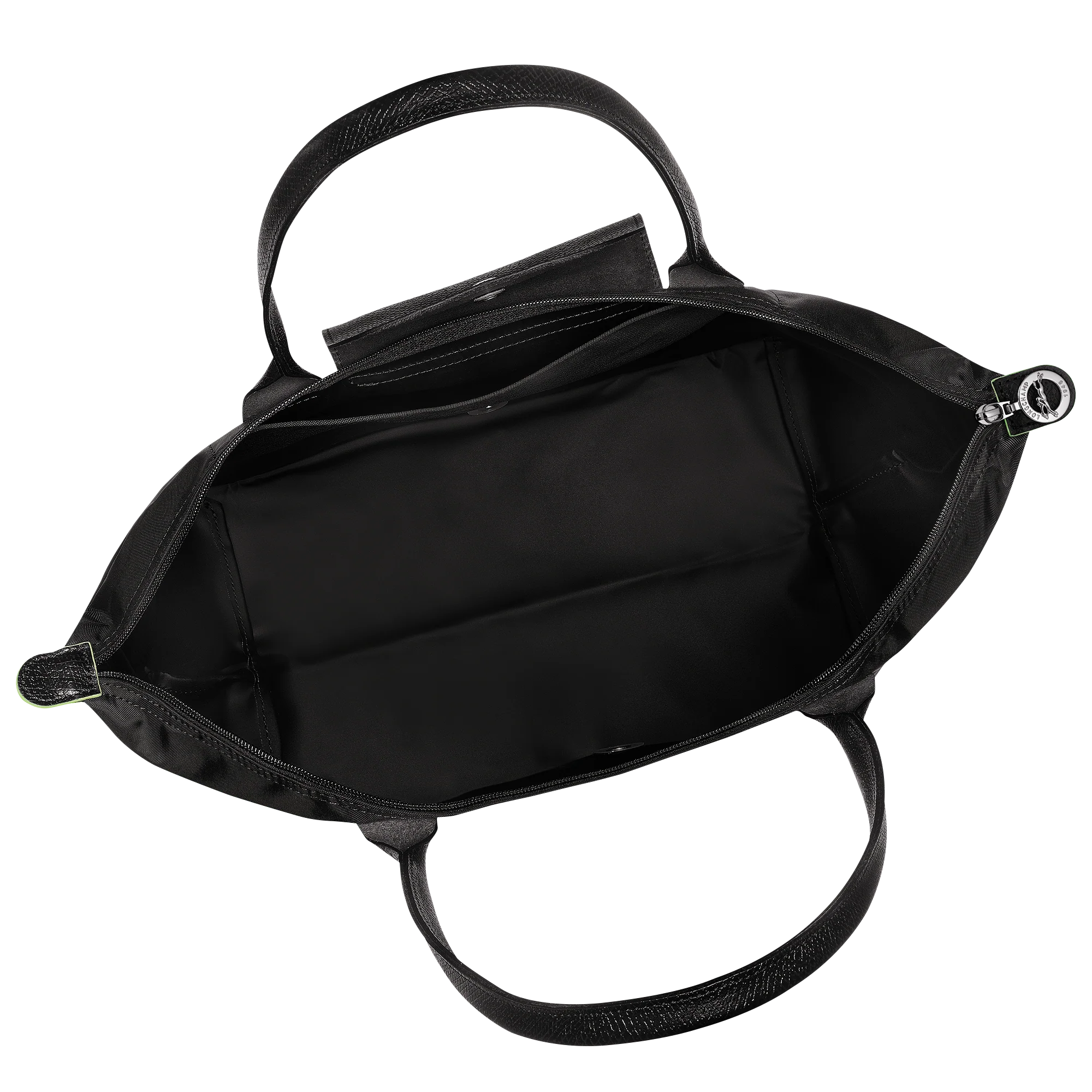 Le Pliage Green Large Tote Bag – Black