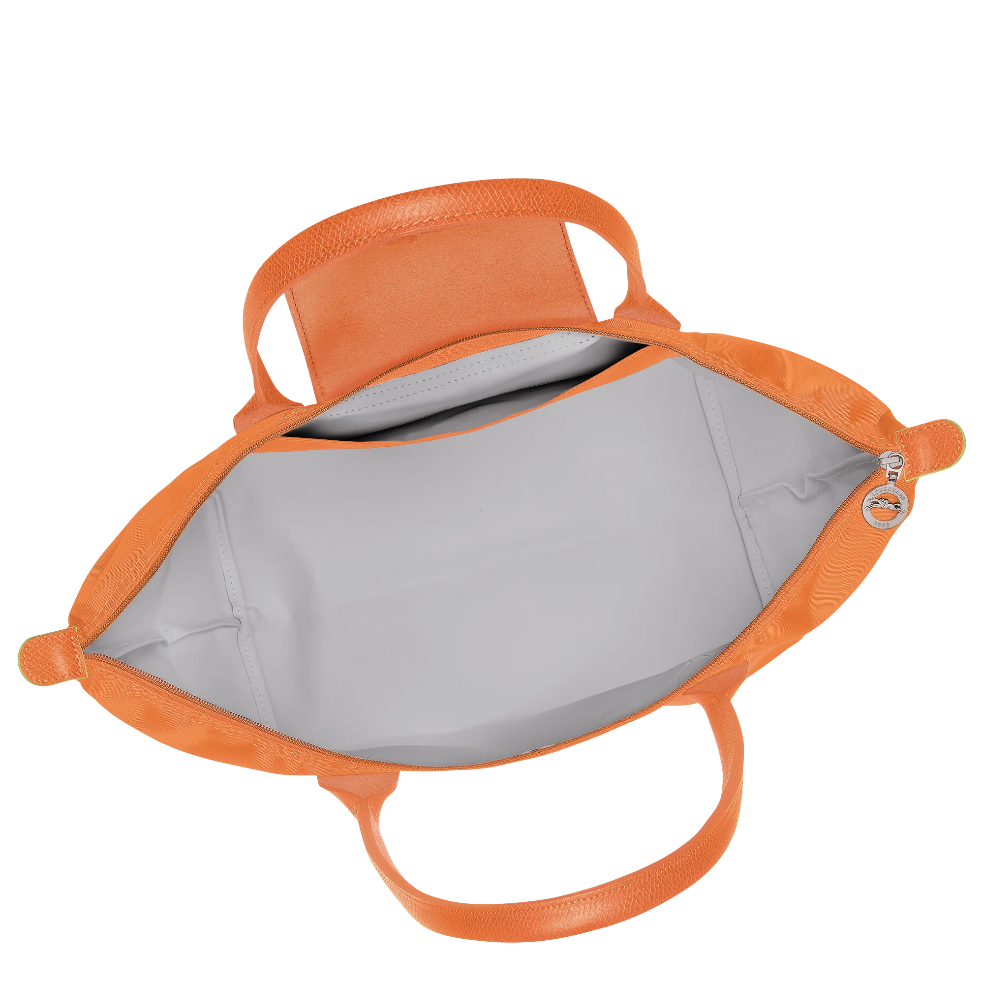 Le Pliage Green Large Tote Bag – Orange