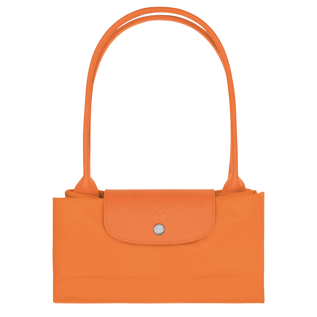 Le Pliage Green Large Tote Bag – Orange