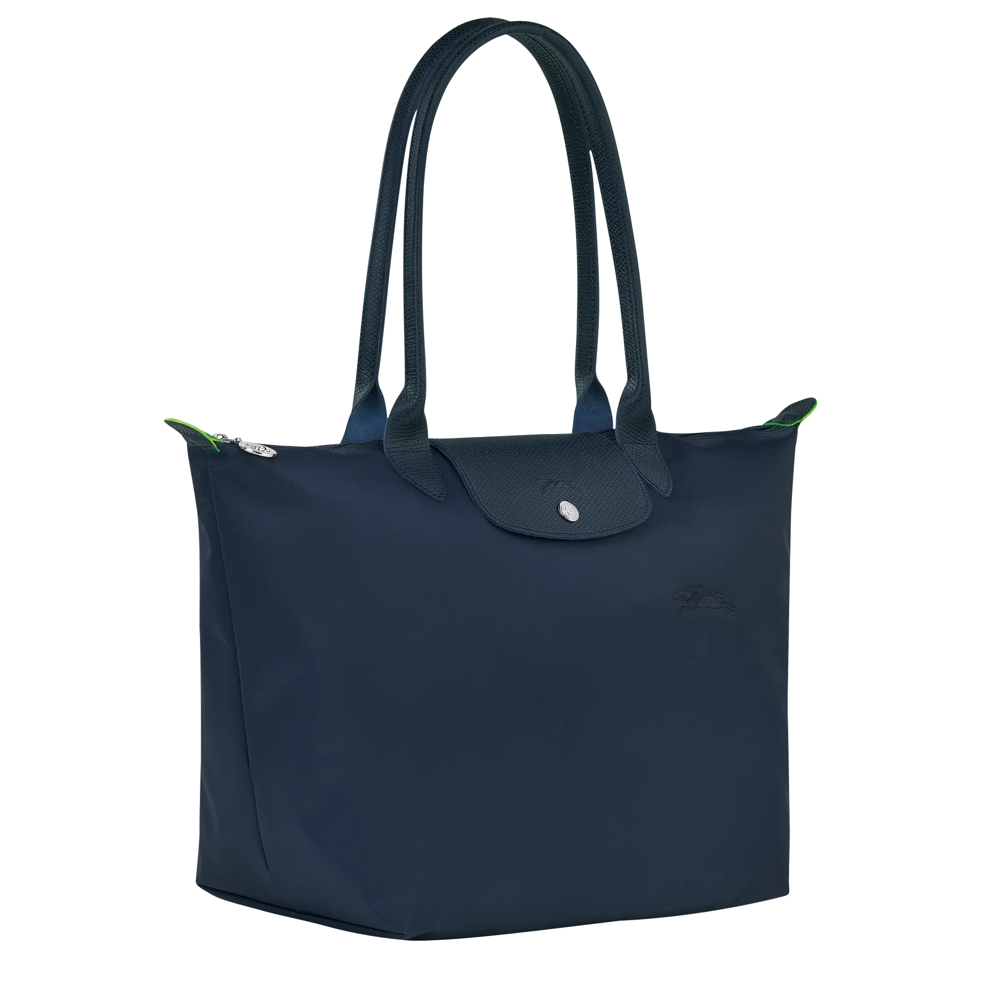 Le Pliage Green Large Tote Bag – Navy Blue