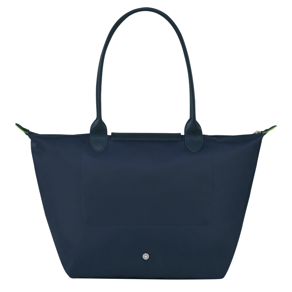 Le Pliage Green Large Tote Bag – Navy Blue