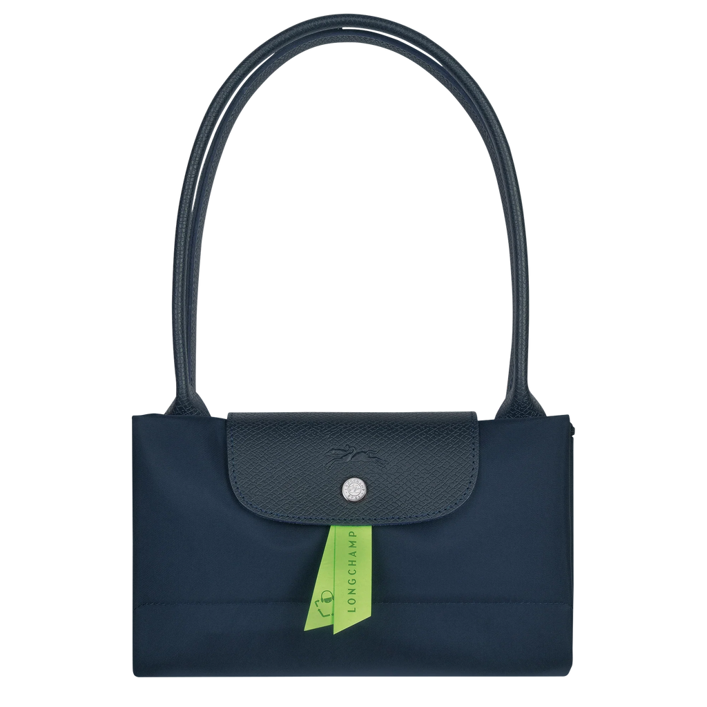 Le Pliage Green Large Tote Bag – Navy Blue