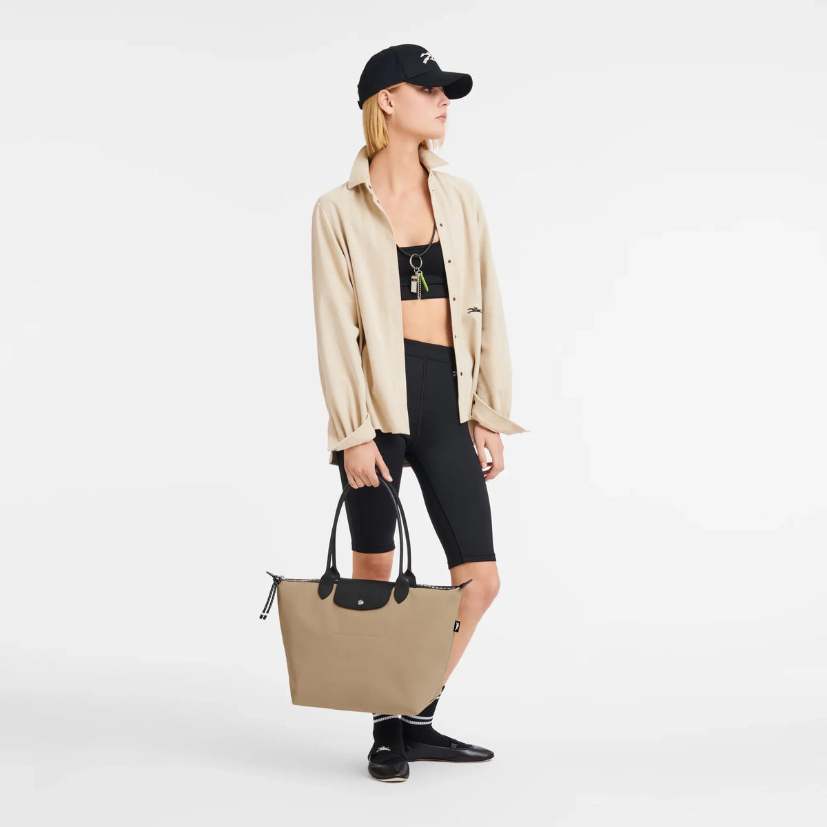 Le Pliage Energy Large Tote Bag – Clay