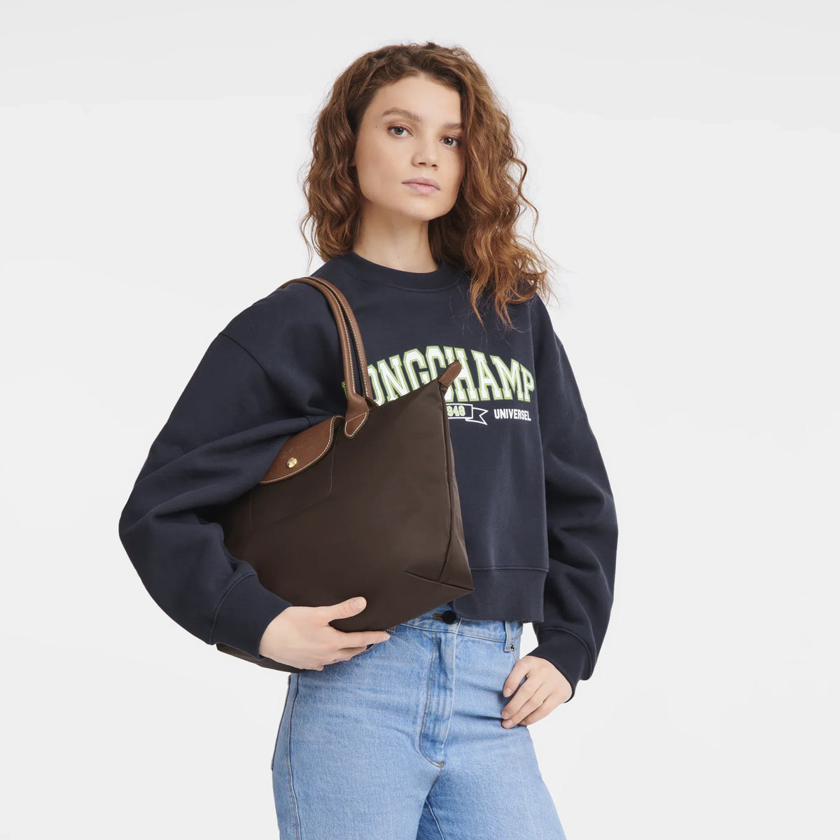 Le Pliage Original Medium Tote Bag – Ebony